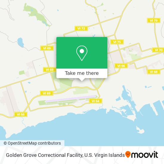Golden Grove Correctional Facility map
