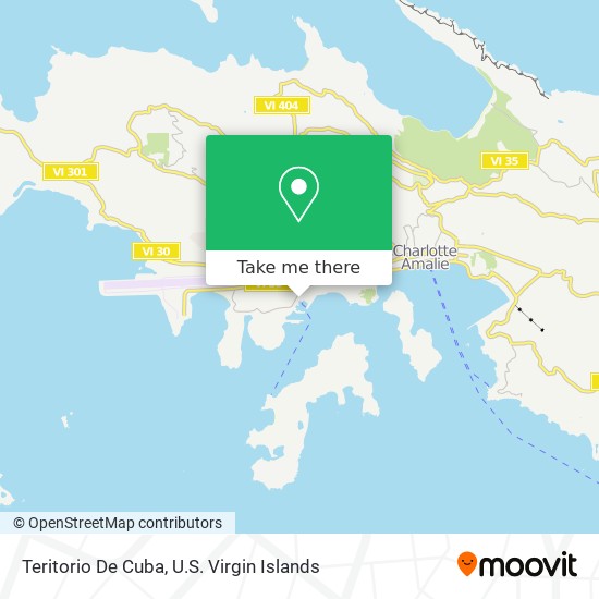 Teritorio De Cuba map