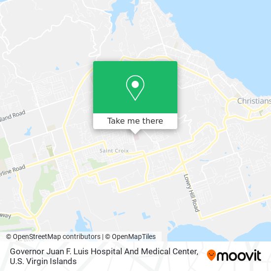 Governor Juan F. Luis Hospital And Medical Center map