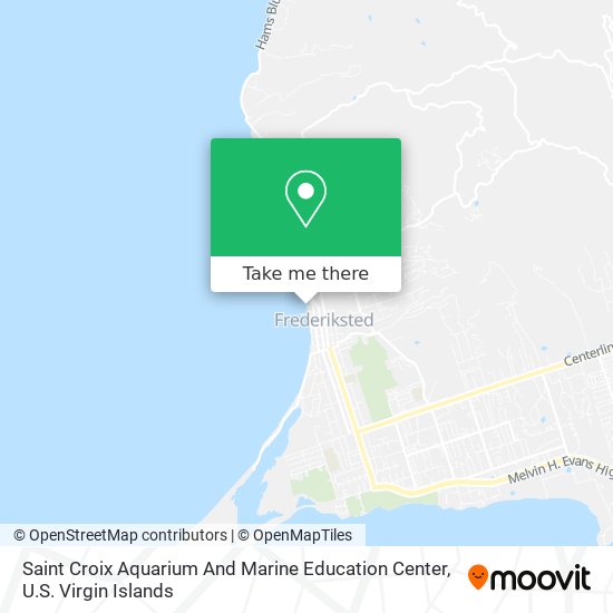 Saint Croix Aquarium And Marine Education Center map