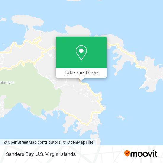 Sanders Bay map