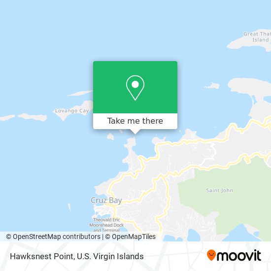 Mapa Hawksnest Point