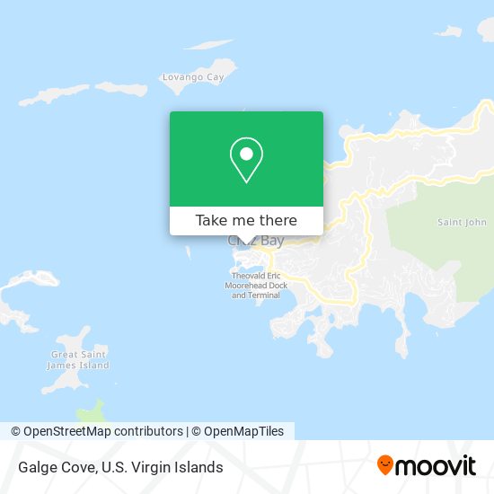 Galge Cove map