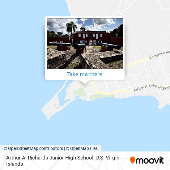 Arthur A. Richards Junior High School map