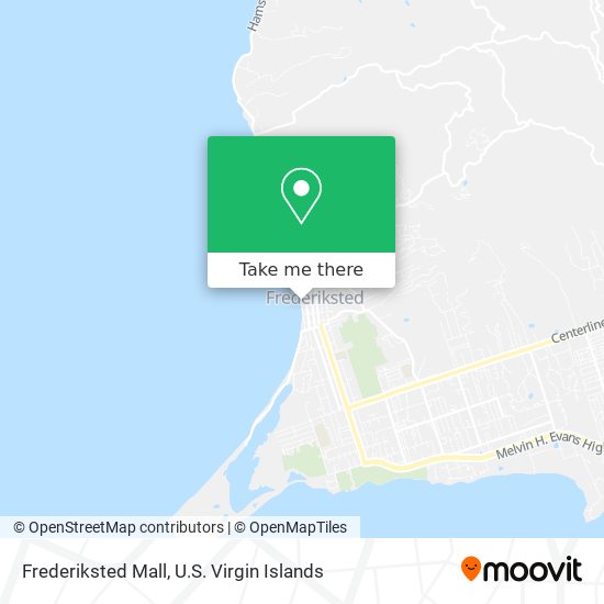 Frederiksted Mall map