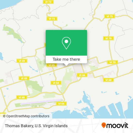 Mapa Thomas Bakery