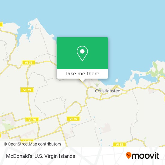 McDonald's map