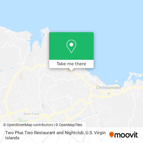 Two Plus Two Restaurant and Nightclub map
