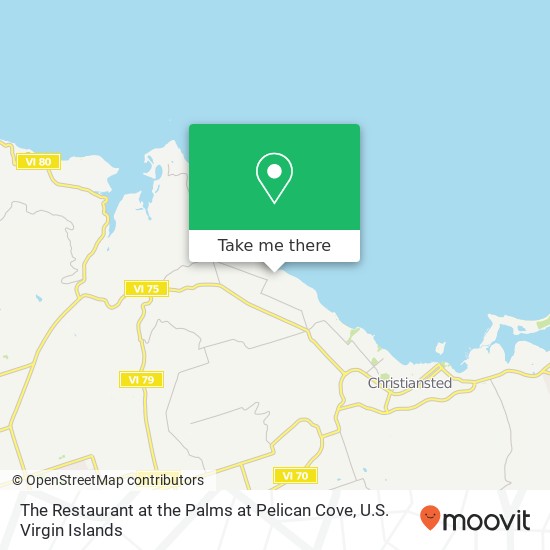 The Restaurant at the Palms at Pelican Cove, Sion Farm 00820 map
