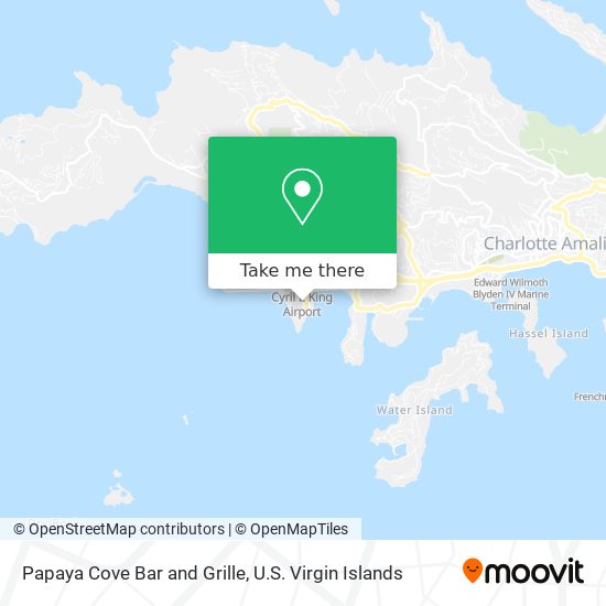 Papaya Cove Bar and Grille map