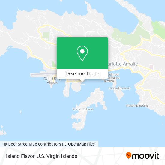 Island Flavor map
