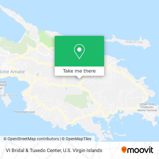 VI Bridal & Tuxedo Center map