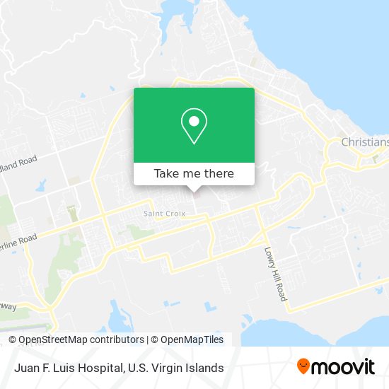 Juan F. Luis Hospital map