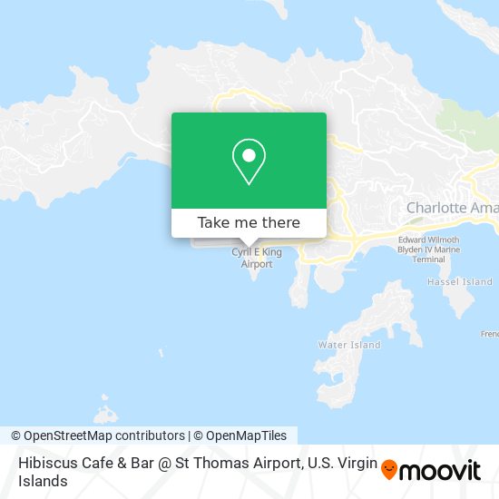 Hibiscus Cafe & Bar @ St Thomas Airport map