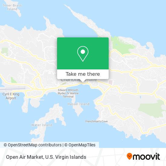 Open Air Market map