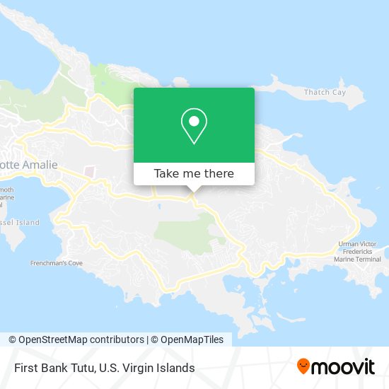 First Bank Tutu map