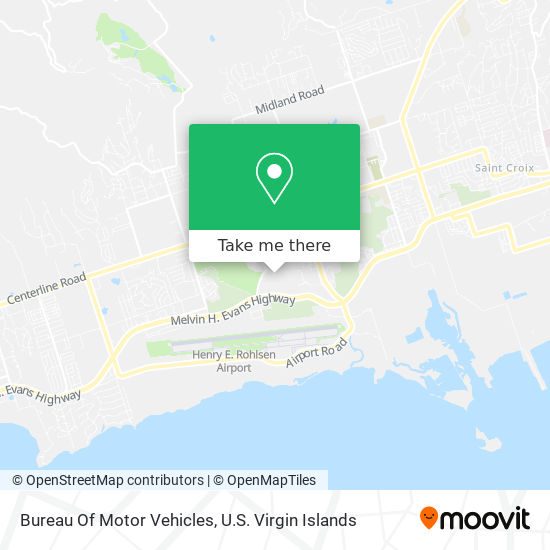 Bureau Of Motor Vehicles map