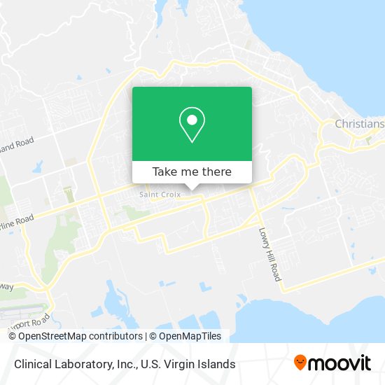 Clinical Laboratory, Inc. map