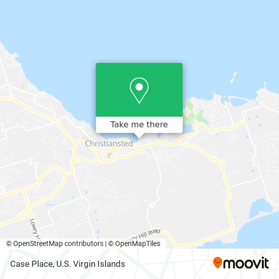 Case Place map
