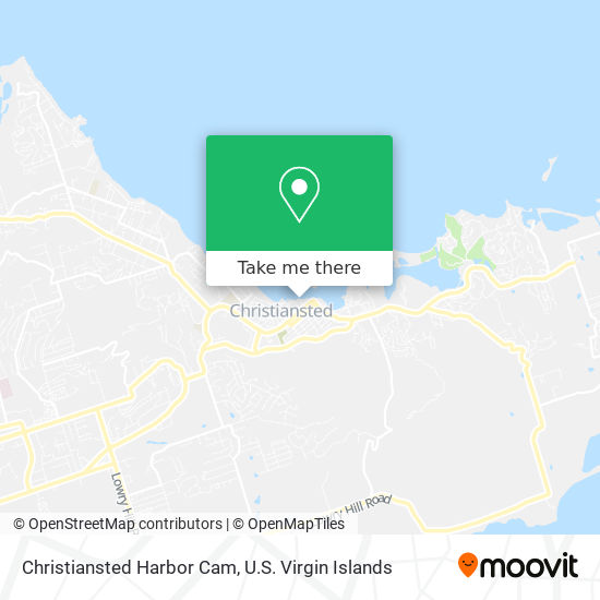 Christiansted Harbor Cam map