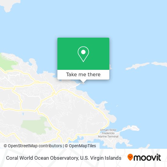 Coral World Ocean Observatory map
