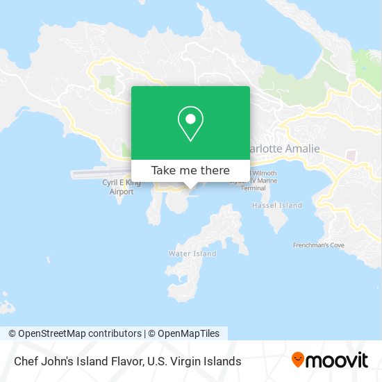 Chef John's Island Flavor map