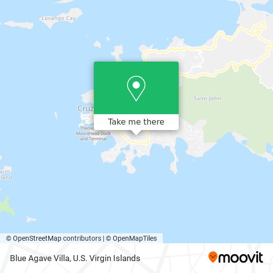Blue Agave Villa map