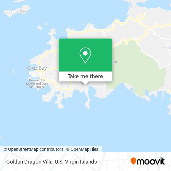 Golden Dragon Villa map