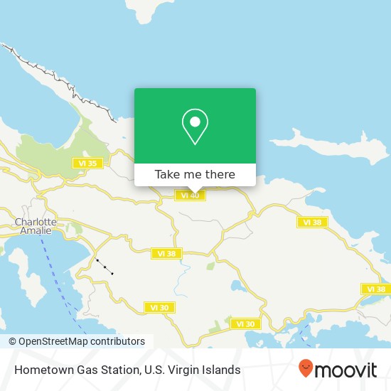 Hometown Gas Station map