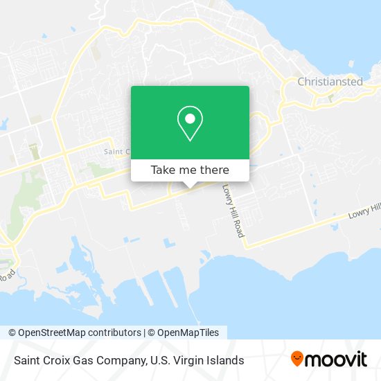 Saint Croix Gas Company map
