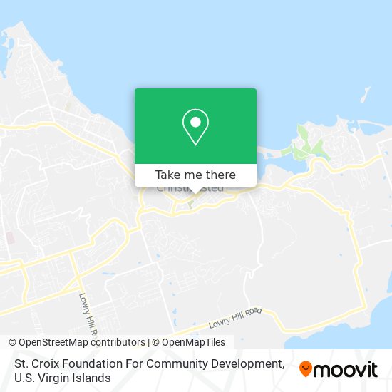 St. Croix Foundation For Community Development map