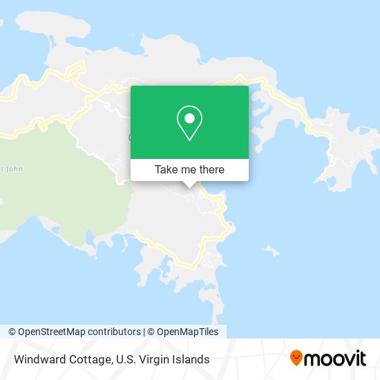Windward Cottage map