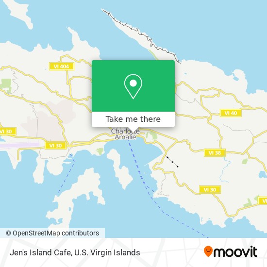 Mapa Jen's Island Cafe