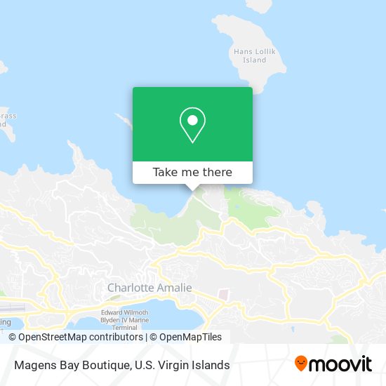 Magens Bay Boutique map