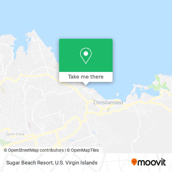 Sugar Beach Resort map