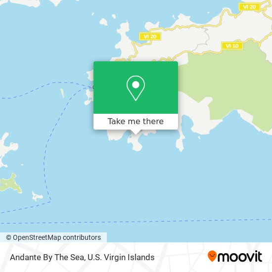 Andante By The Sea map