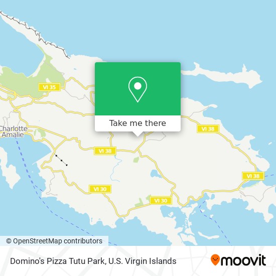Domino's Pizza Tutu Park map