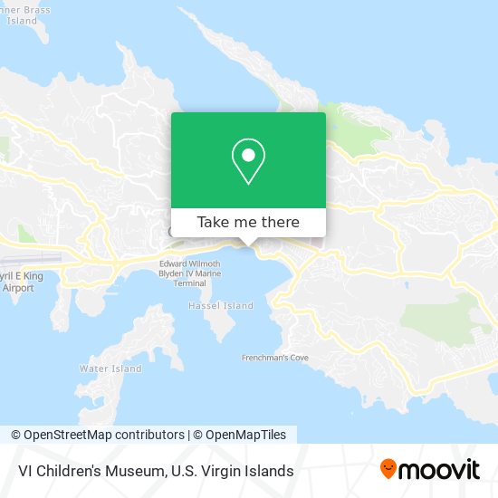 VI Children's Museum map