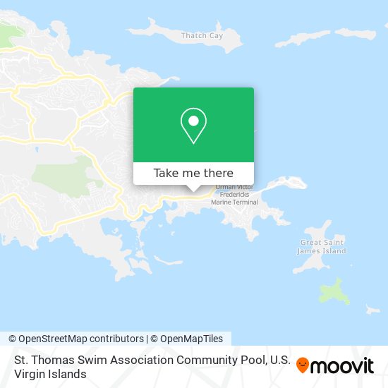 St. Thomas Swim Association Community Pool map