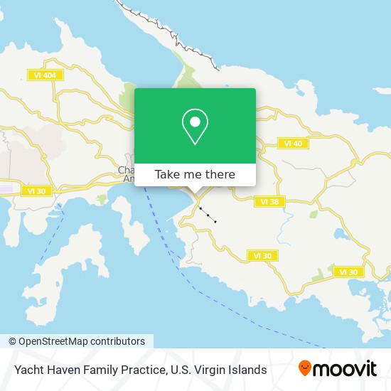 Yacht Haven Family Practice map