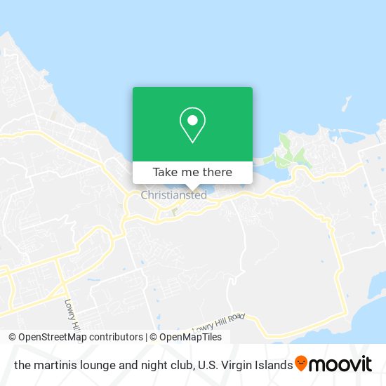 the martinis lounge and night club map