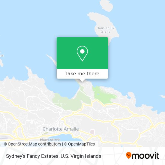 Sydney's Fancy Estates map