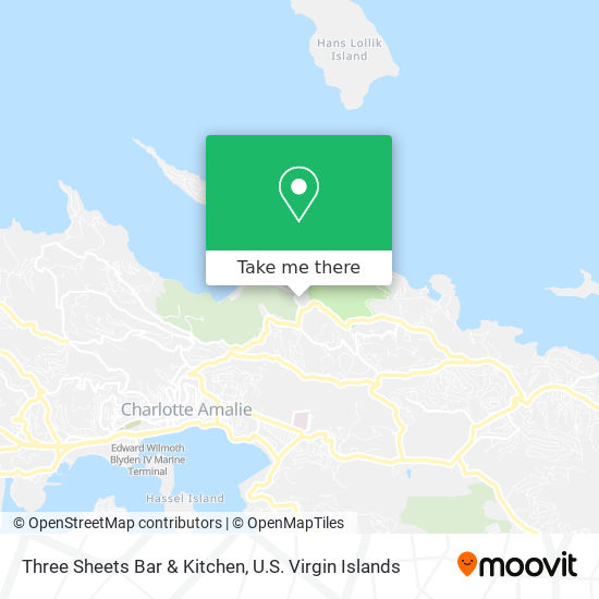 Three Sheets Bar & Kitchen map