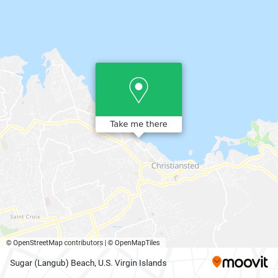 Sugar (Langub) Beach map