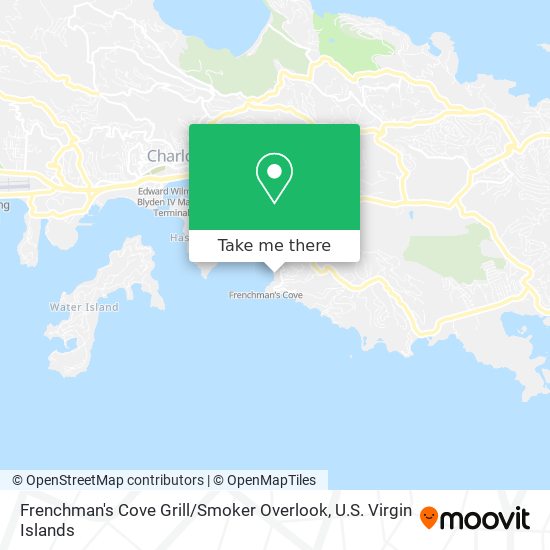 Frenchman's Cove Grill / Smoker  Overlook map