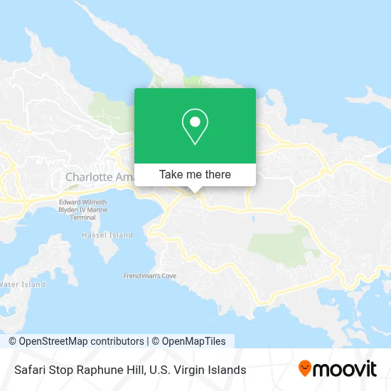 Safari Stop Raphune Hill map