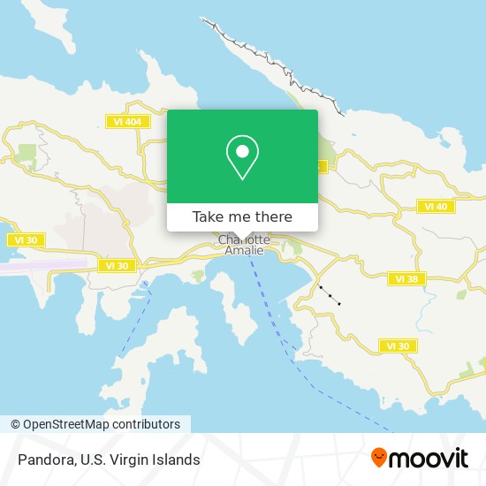 Pandora map