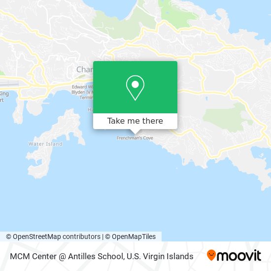 MCM Center @ Antilles School map