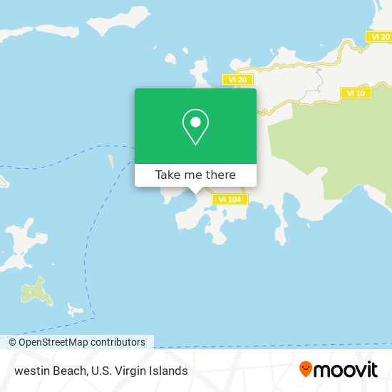 westin Beach map