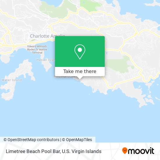 Limetree Beach Pool Bar map